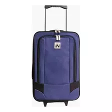 Valija Checkin 24 31611 2 Ruedas Bolsillo Frontal Tela Azul