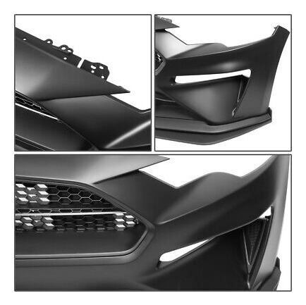 For 18-20 Ford Mustang Gt500 Style Front Hood Bumper Cov Oad Foto 4