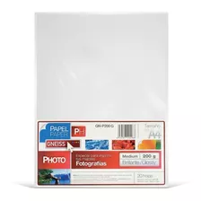 Papel Glossy 200 Grs A4 Brillante