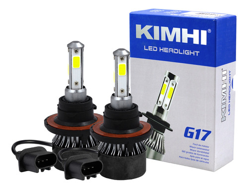 Kit De Led 4 Caras G17 Cob 7600lm 6500k Varias Medidas Foto 4