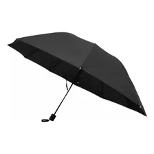 Guarda Chuva Preto Grande Reforçado Liso De Bolsa