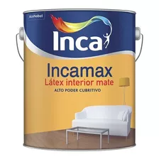 Pintura Látex Interior Mate Bco Incamax Inca 20lts Prestigio