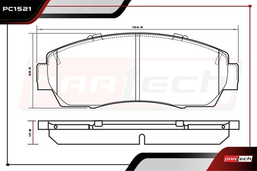 Balatas  Subaru Legacy 2017 Foto 2