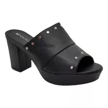 Sandalias Police Style Negro Vr057