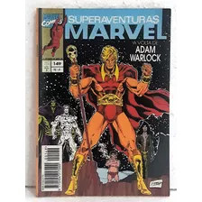 Hq Gibi Superaventuras Marvel Nº 149 - A Volta De Adam Warlock - Ed. Abril - 1994