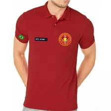 Camisa Polo Bombeiro Civil Bordado