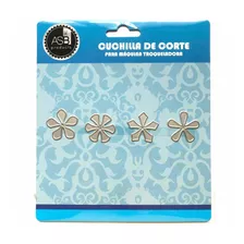 Asb- Troqueles Set Flores X 4 - Scrapbooking- Candy Bar