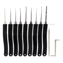 Abridor De Fechaduras Little Wrenches 2 Lock Pick 9 Peças De