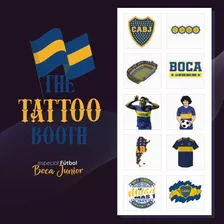 Tatuajes Temporales Boca Juniors