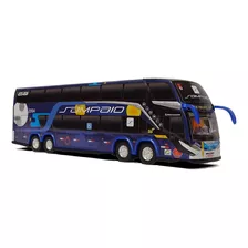 Miniatura Ônibus Sampaio G8 Dd 4 Eixos 30cm. Lançamento.