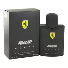 Ferrari Scuderia Black Eau De Toilette 125 ml Para Hombre