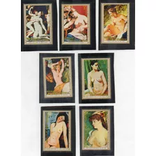 Guiné Equatorial 1970 Pinturas Nus Nude - Selos Novos