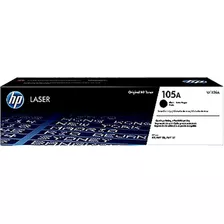 Toner Hp Preto Rendimento Médio De 1.000 Páginas W1105ab