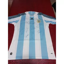 Camiseta Firmada X Todo El Plantel Campeón En Beijing 2008 