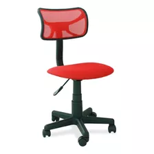 Silla Secretarial Escritorio Oficina Diferentes Diseños Home Color Rojo