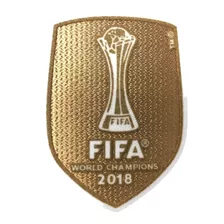 Parche Copa Del Mundo Uefa 2018 Dorado Nuevo