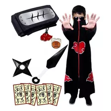 Kit Cosplay Akatsuki Bandana Hidan + Anel + Colar 