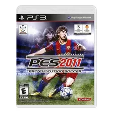 Pro Evolution Soccer Pes 2011 - Mídia Física Ps3