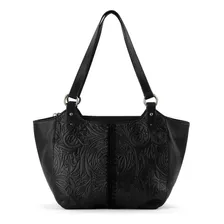 The Sak Bolinas Leather Satchel Para Mujer, Hoja Negra En Re