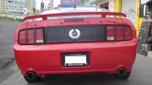 Mustang Bisel De Calavera Par 05 09 Toma De, Emblem Par Foto 5