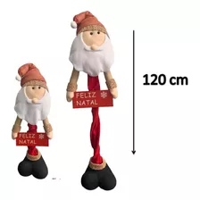 Papai Noel 120 Cm Boneco De Neve - Fam Sweet Poste - Natal