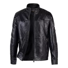 Chaqueta Cuero Para Hombre 