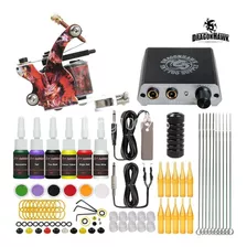 Kit De Tatuar Bobina Dragonhawk Profesional Maquina De Usa 