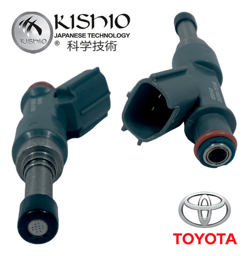 4 Inyectores De Gasolina Kishio  Toyota Hilux 2.7l 06-15 Foto 2