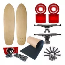 Skate Cruiser Agace Maple 9x33 Flat Personalizavel Sem Silk