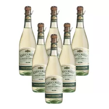 Lambrusco Cavicchioli Blanco Dulce 750 Ml X 6 Promo