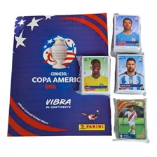 Copa America Usa 2024 Album Figuritas Panini Completo 