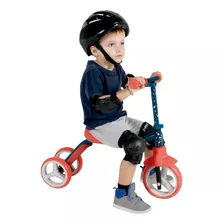 Patinete Triciclo Infantil Bibiciclo 2 Em 1 Bel Fix 509600 C