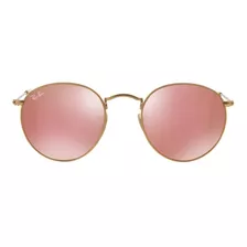 Ray-ban Round Classic Rb 3447 112/z2 50 Gold / Copper Flash