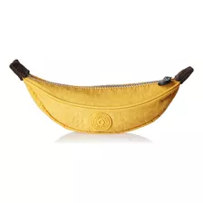 Kipling Banana - Estuche Para Lápices Para Mujer, Amarillo.