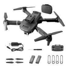 Drone Con 2 Cámara Profesional 4k Control Remoto +2batería