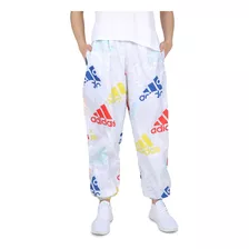 Pantalon adidas Essentials Multi Colored Logo En Blanco Y Ro