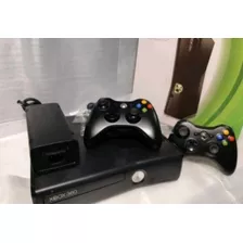 Xbox 360 Com 2 Controle E Jogo Completo Promoção 