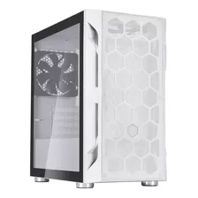 Gabinete Silverstone M-atx Fara H1 Mw-g Vidrio Mesh Blanco !