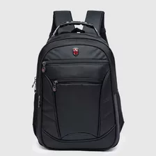 Mochila Executiva Semi Impermeavel Notebook Cabo De Aço Cor Preto Desenho Do Tecido Executiva 1 - Sw2097w