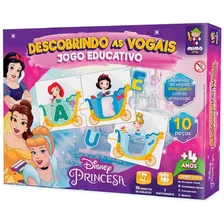 Jogo Educativo Descobrindo Vogais Disney Princesa 2024 Mimo