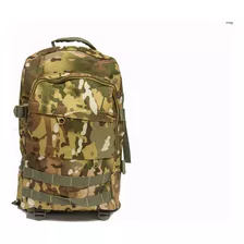 Mochila Escolar Juvenil Viagem Militar Reforçada Tática Top Cor Camuflada Verde Claro Multicam Desenho Do Tecido Nylon 600