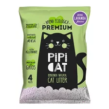 Arena Para Gato Pipi Cat Lavanda 4 Kg