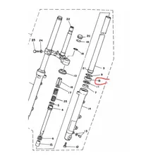 Retentor De Bengala Original Rd350. 1992. 1ua-23145-00