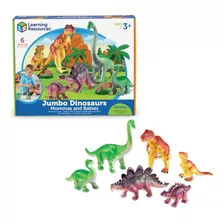 Set Dinosaurios Mamás Y Bebes Jumbo Figuras Coleccionables