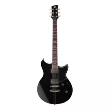 Guitarra Eléctrica Yamaha Revstar Standard Rss20 De Arce/caoba Con Cámara 2022 Black Poliuretano Brillante Con Diapasón De Palo De Rosa