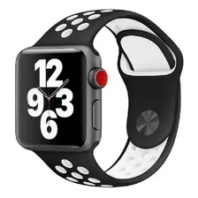 Pulseira Com Furos Compatível Apple Watch Iwo 38/40 42/44mm