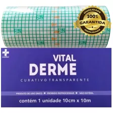 Curativo Filme Transparente Vital Derme 10cm X 10 Metros