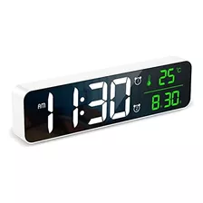 Reloj De Pared Con Pantalla Grande Oria, Reloj Despertador L