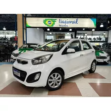 Kia Picanto 2013 Completo 1.0 Ex Som Original E Sensor De Ré