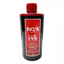 Tinta Para Cartaz Nine Ink - Cor Vermelha - 2 Frasco 500ml.